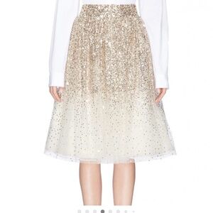 Alice + Olivia Catrina Sequin Embellished Skirt